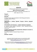 Kubinyi Ágoston Program 2019 - Tájházi információs nap