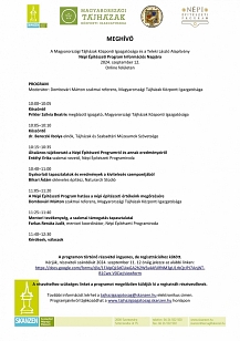 Népi Építészeti Program Információs Nap